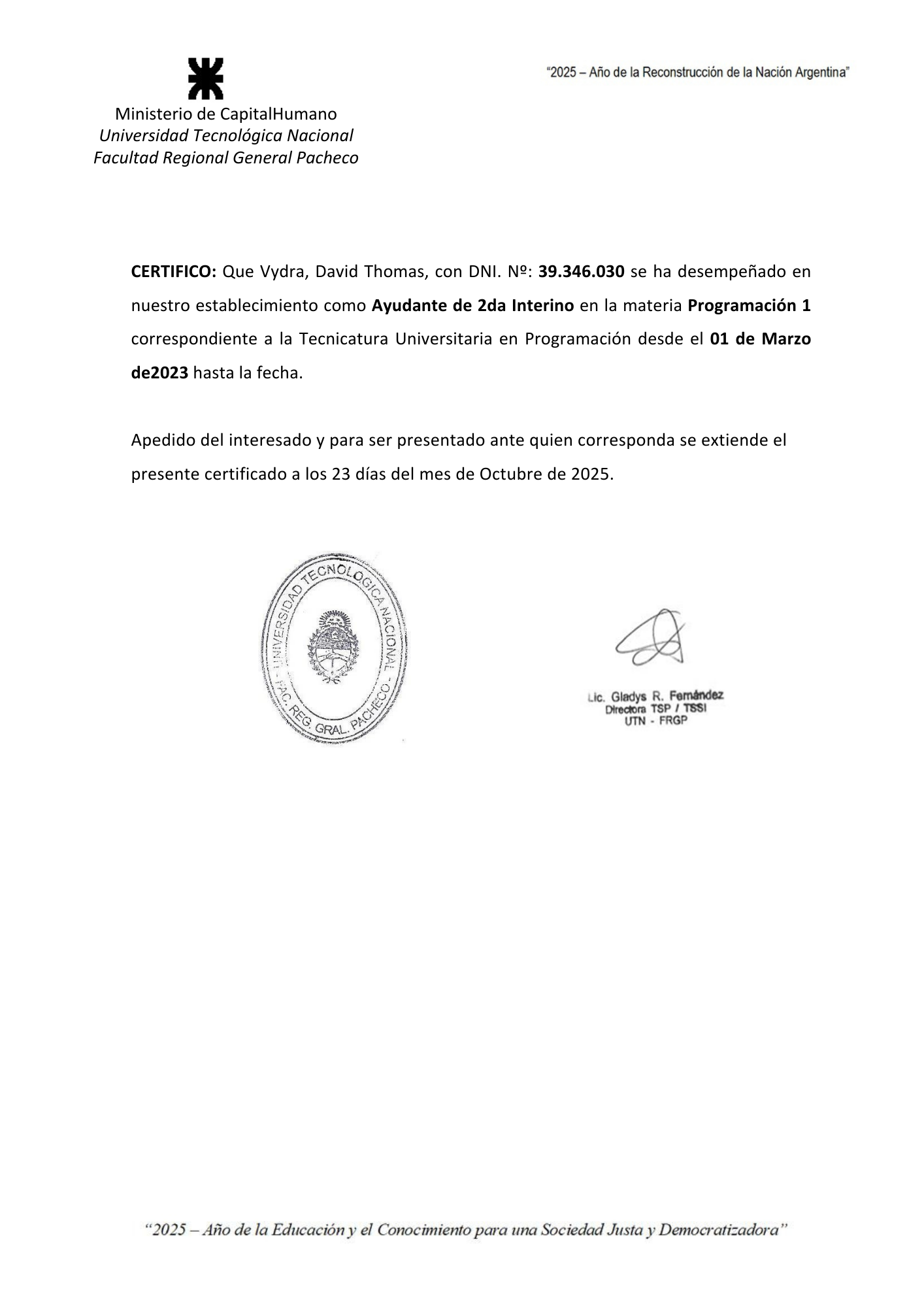 Certificado 2